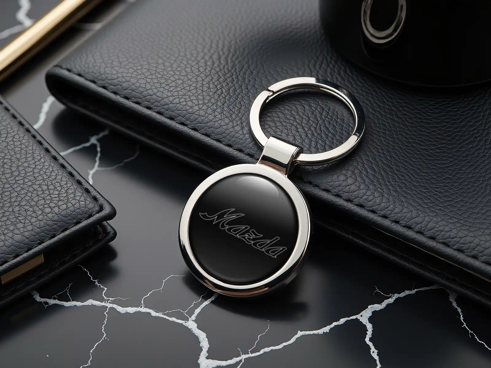 Mazda Llavero Seguridad Fuerza Metal Robusto